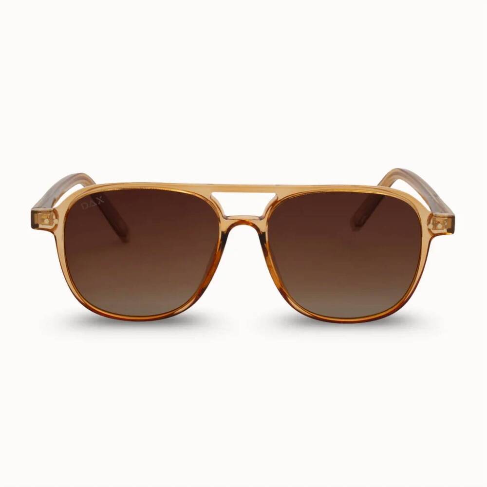 NEW DAX EYEWEAR briggs aviator sunglasses in clear